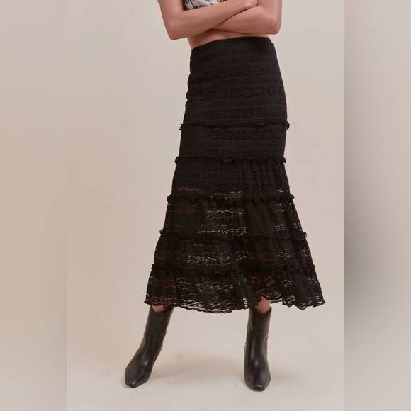 &merci Dresses & Skirts - 🆕🤍BLACK MERMAID 🧜🏻‍♀️ SKIRT
